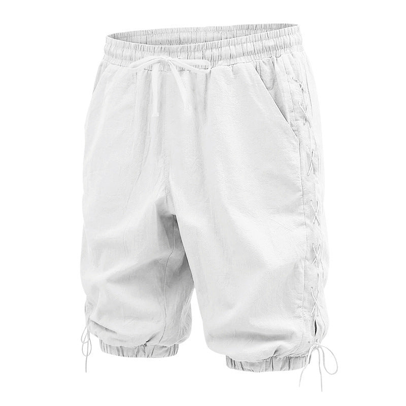 High-Street Hip-Hop Loose Casual Drawstring Shorts