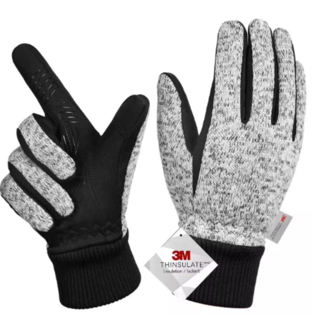 Guantes de ciclismo para correr de invierno 3M Thinsulate para hombre y mujer