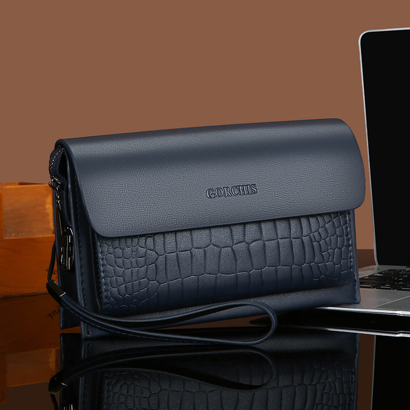 Nuevo bolso de mano informal con múltiples ranuras para tarjetas para hombre