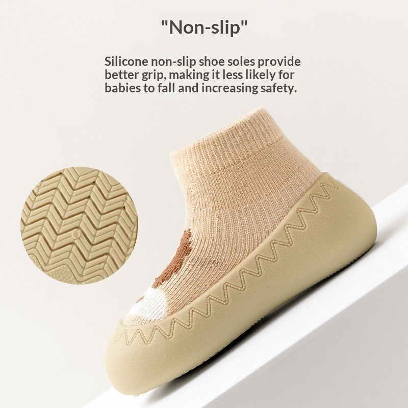 Newborn Indoor Non-Slip First-Walker SocksShoes