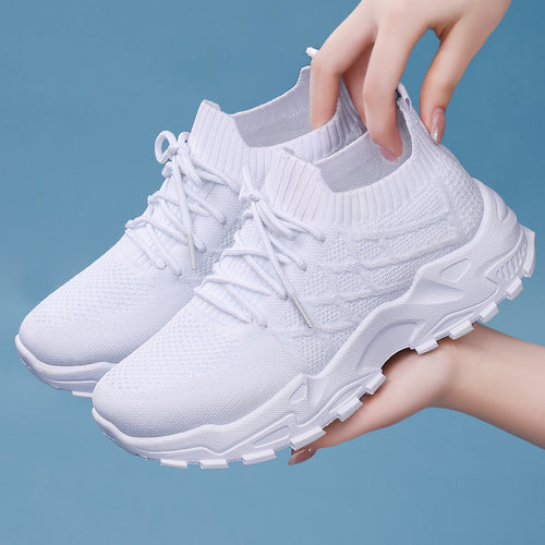 Casual Padded Sole Height Increasing Dad Shoes