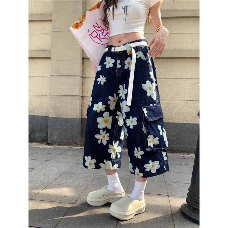 Pantalones de verano de pierna ancha, holgados, favorecedores y de largo medio para hombre y mujer.