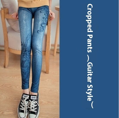 Leggings Stretch Slim-fit Outerwear