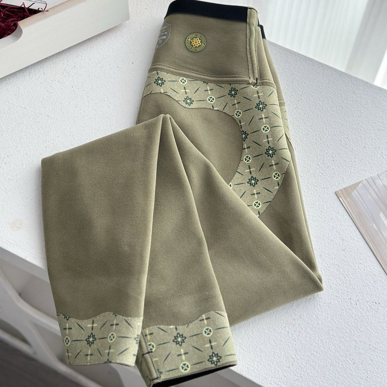Leggings de yoga adelgazantes para levantamiento de glúteos, con forro polar, para otoño e invierno