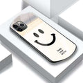 Love Simple Glass Shell Oval Protective Cover