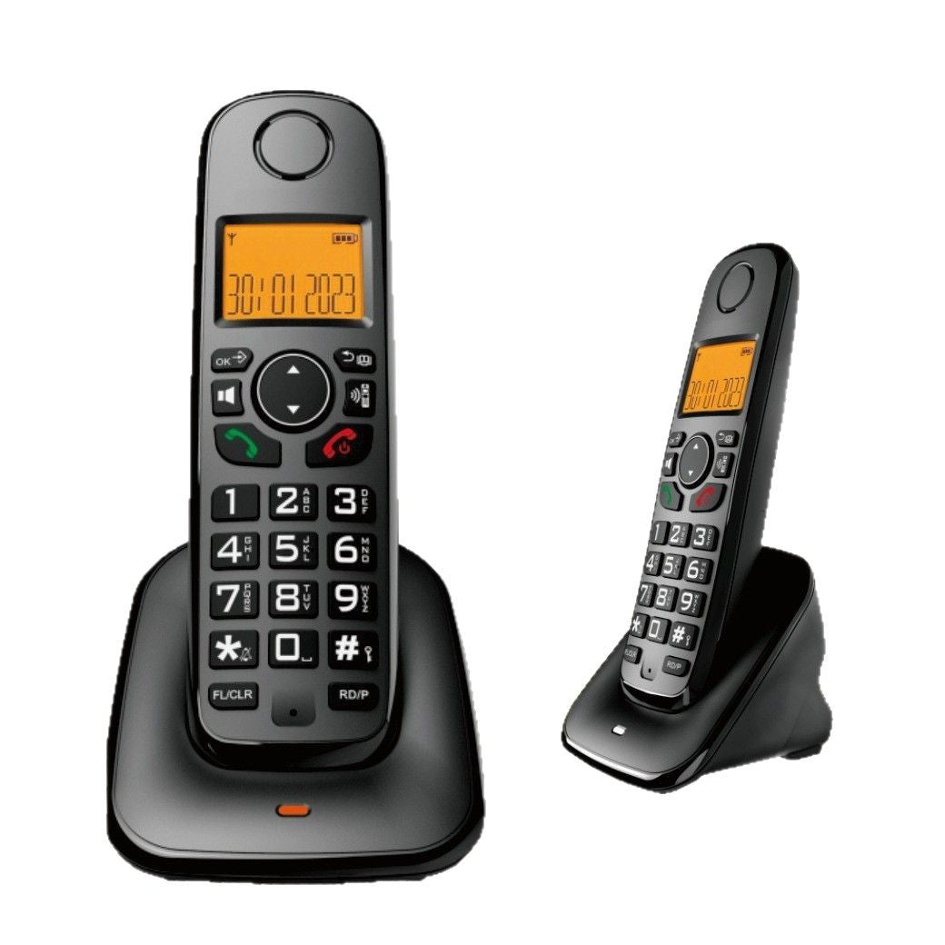 Teléfono DECT digital inalámbrico para oficina y hogar