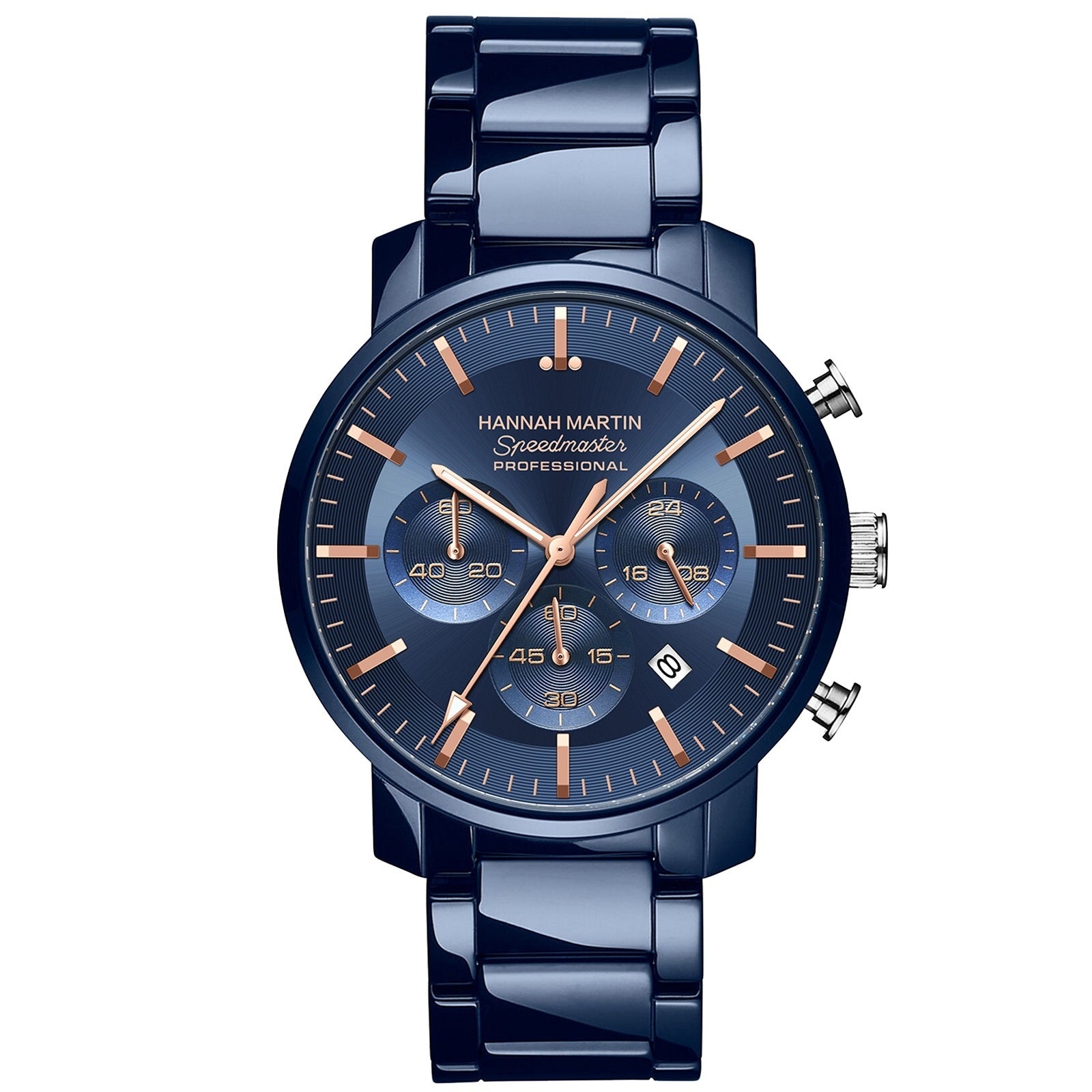 Nuevo reloj multifunción de seis manecillas con calendario, resistente al agua, para hombres de negocios.