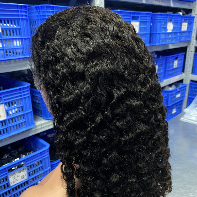 Peluca de cabello humano Peluca de cabeza completa