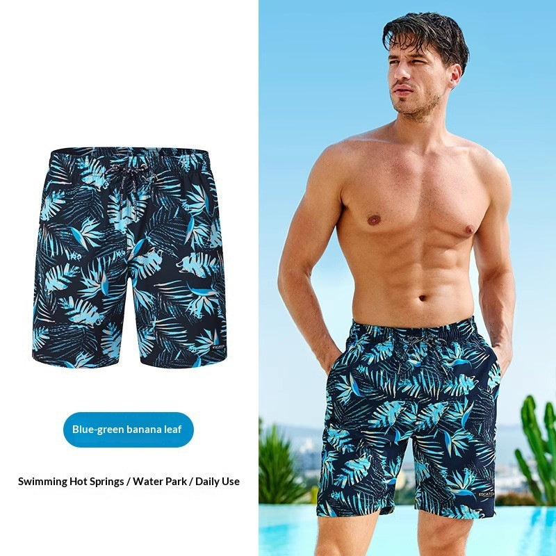 Shorts de playa holgados de secado rápido para parejas con estampado digital