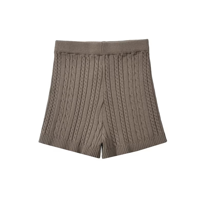 Pantalones cortos de punto Hot Girl para mujer