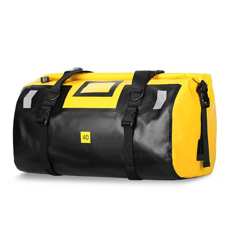 Bolsa de almacenamiento para asiento trasero de motocicleta de gran capacidad para viajes en coche