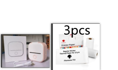 Mini impresora térmica portátil de etiquetas, impresora de fotos para el hogar, impresora de preguntas incorrectas para estudiantes, mini impresora de etiquetas compatible con Bluetooth, etiqueta de precio
