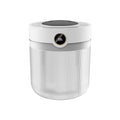 Humidificador de escritorio silencioso con doble pulverización y pantalla digital de humedad de gran capacidad de 2 l, USB, medidor de recarga de agua y cantidad de niebla.