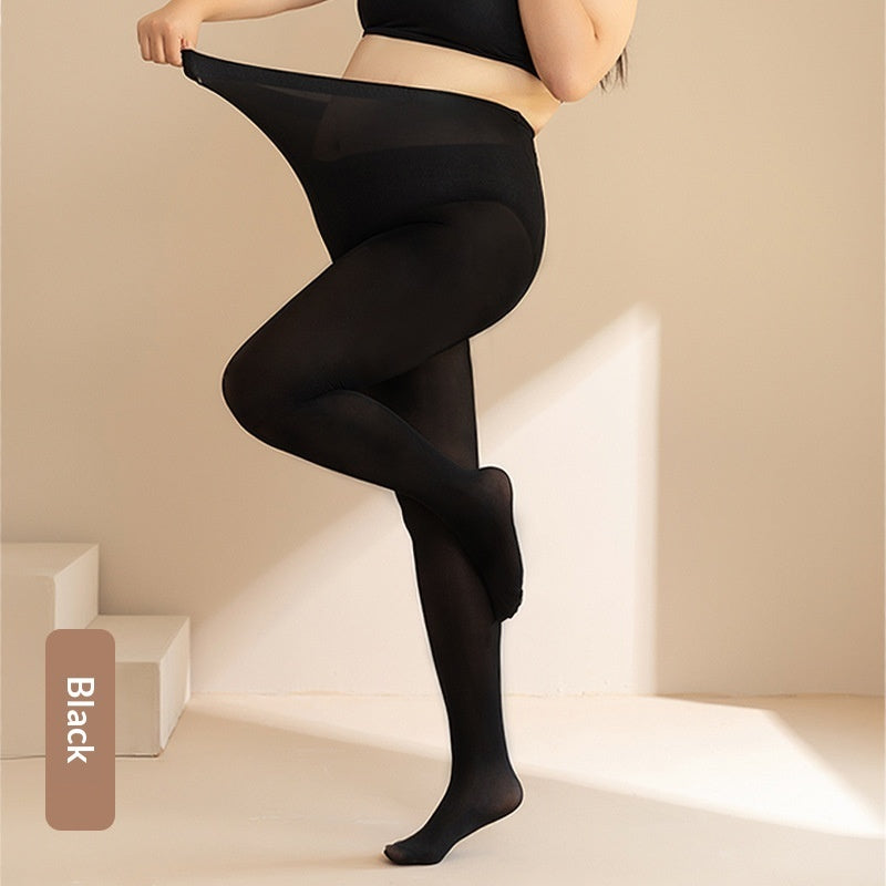 Medias de forro polar ligero para mujer que realzan las piernas y son ideales para la primavera.