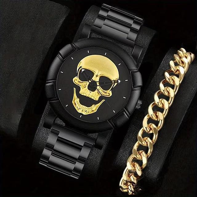 Conjunto de collar y reloj de regalo empresarial para hombre