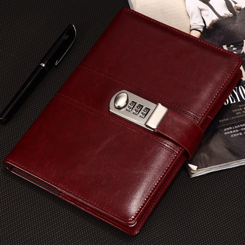Cuadernos de mano gruesos para niñas con candados Portátiles con candados