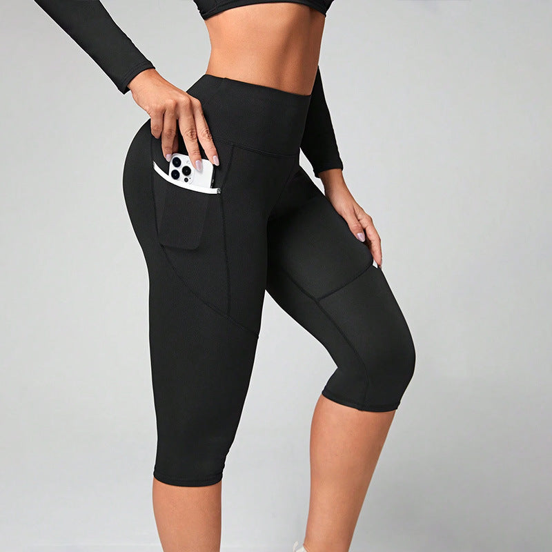 Leggings de yoga sexys para correr, que absorben el sudor y levantan los glúteos para mujer