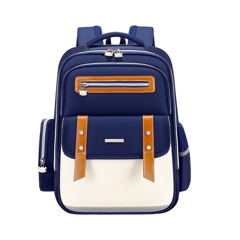 Mochila escolar de tela Oxford para niños de gran capacidad