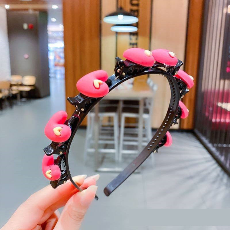 Accesorios para el cabello con clip para niñas de Net Red