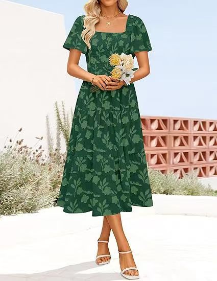 Best-selling Solid-color Off-shoulder High-waist Maxi Dress For Women