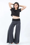 Pantalones anchos informales para mujer para deportes y ocio