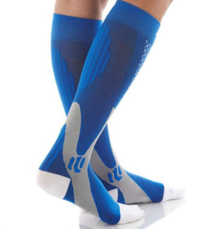 Calcetines de compresión para hombre y mujer. El mejor ajuste deportivo graduado para correr, viajar, volar, aumentar la resistencia, la circulación y la recuperación.
