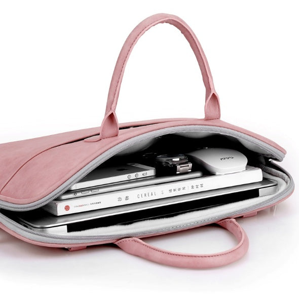 Bolso para portátil de piel sintética para mujer