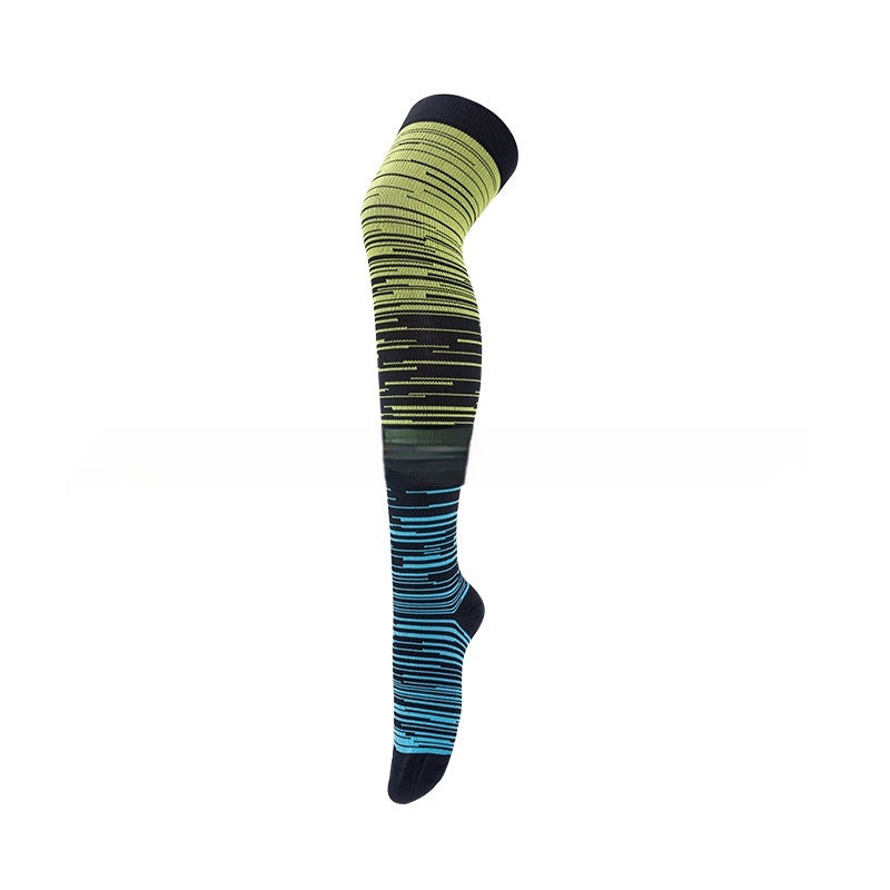 New Outdoor Elastic Sports Running Cycling Long Compression Socks