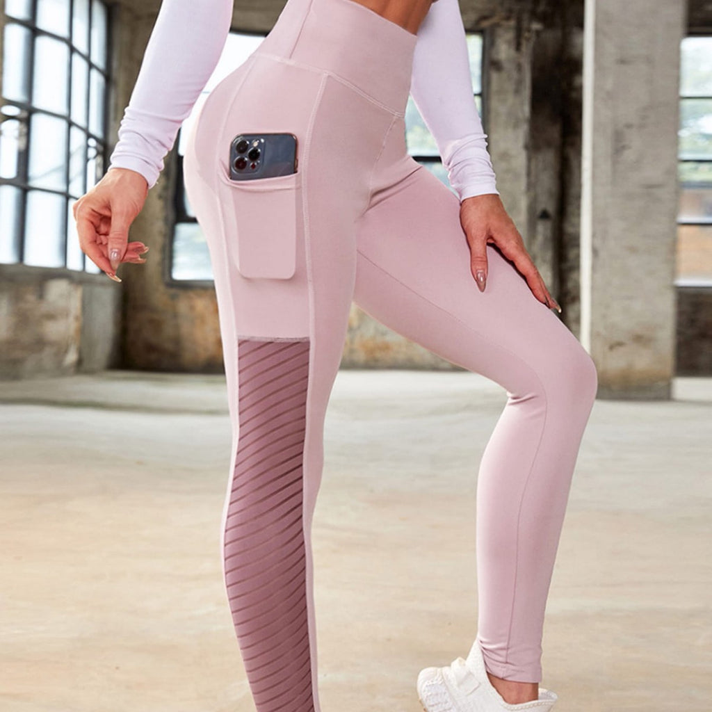 Leggings de yoga y fitness para mujer, ajustados y recortados, capa base