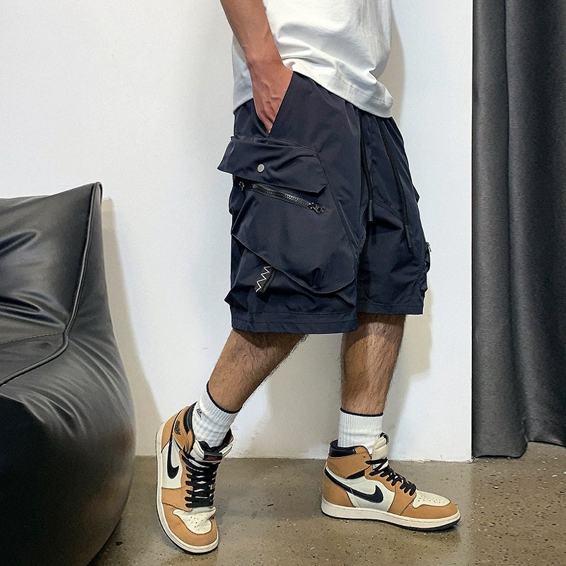 Men's Multi-Pocket Functional Workwear Shorts