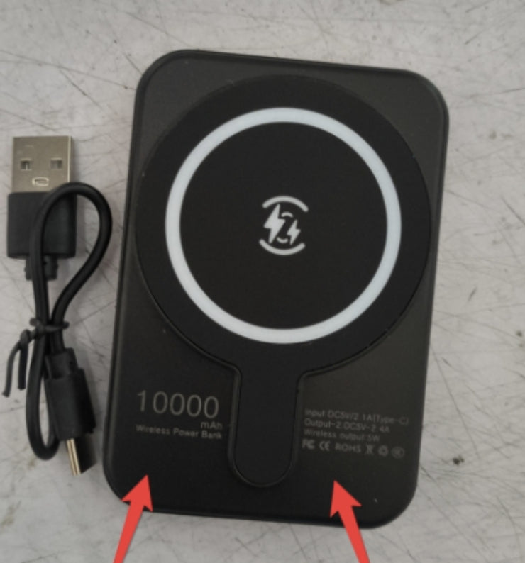 Mini banco de energía inalámbrico magnético de carga rápida de 5000 mAh portátil