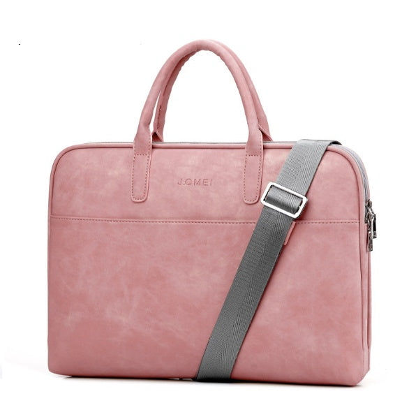Bolso para portátil de piel sintética para mujer