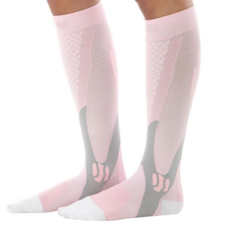 Calcetines de compresión para hombre y mujer. El mejor ajuste deportivo graduado para correr, viajar, volar, aumentar la resistencia, la circulación y la recuperación.