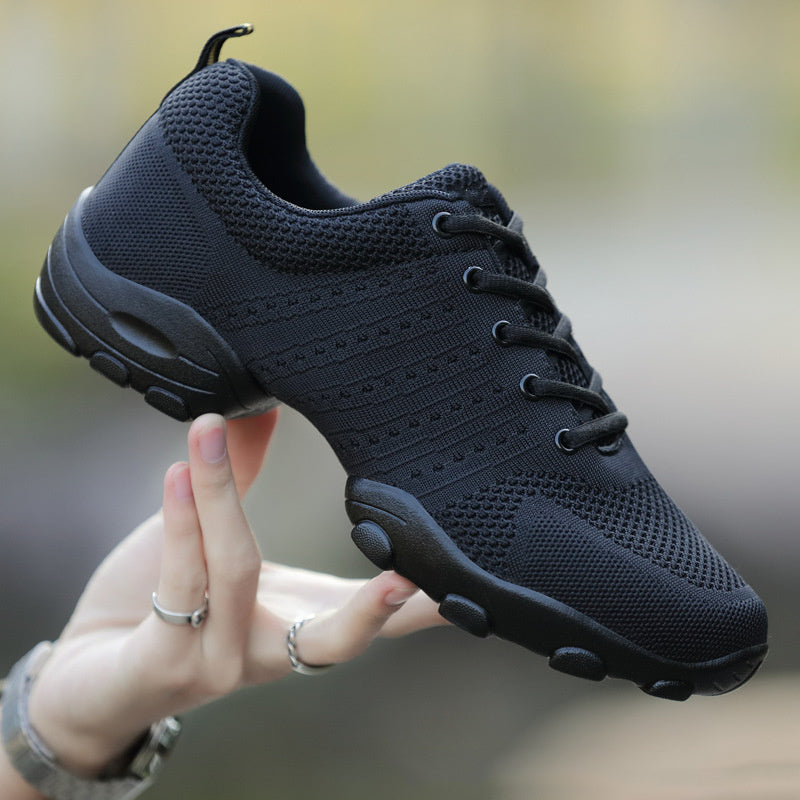Zapatillas deportivas ligeras de malla con suela blanda para hombre