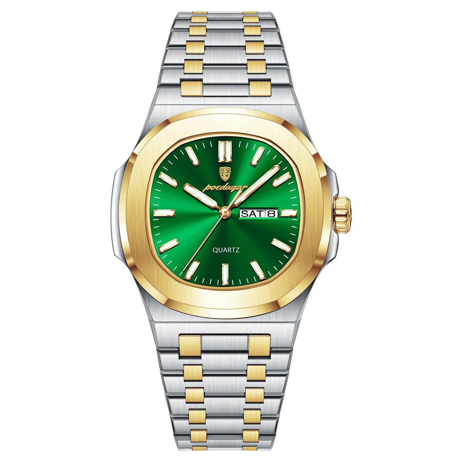Reloj automático para hombre, resistente al agua y luminoso.