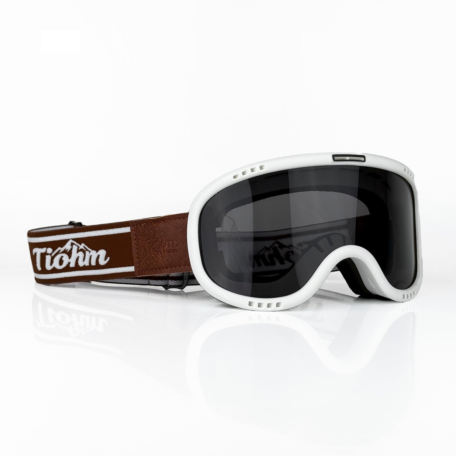 Gafas de moto para motociclistas miopes. Lentes grandes de alta definición. Transpirables y resistentes al viento.