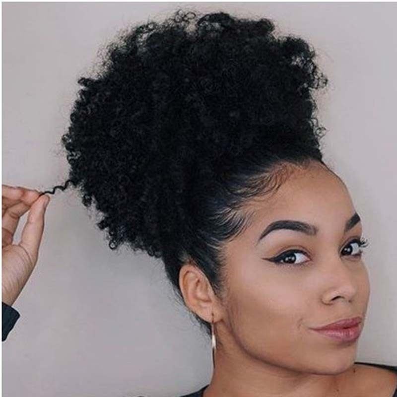 Fluffy wig Women Casual Fashion Everyday Streetwear