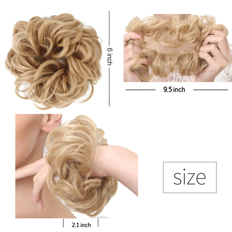 Wig hair circle Women Casual Fashion Everyday Streetwear