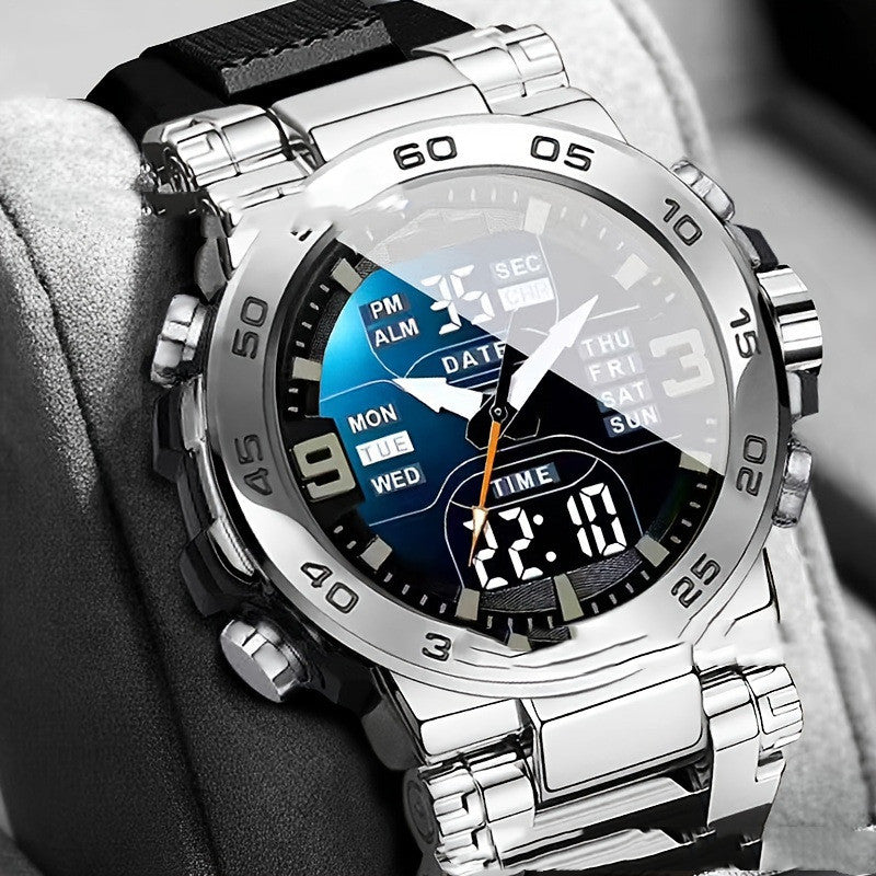 Reloj electrónico resistente al agua para deportes al aire libre, moderno y que brilla en la oscuridad.