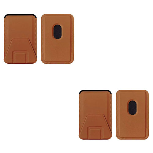 Soporte para teléfono móvil, tarjetero, tarjetero plegable, adhesivo para tarjetas, tarjetero magnético multifuncional.