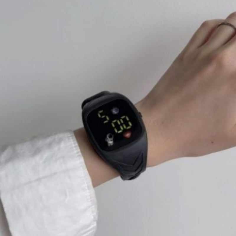 Reloj electrónico inteligente, moderno, elegante y minimalista para niños y niñas.