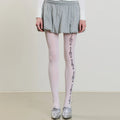 Medias dulces y geniales con estampado de símbolo musical femenino