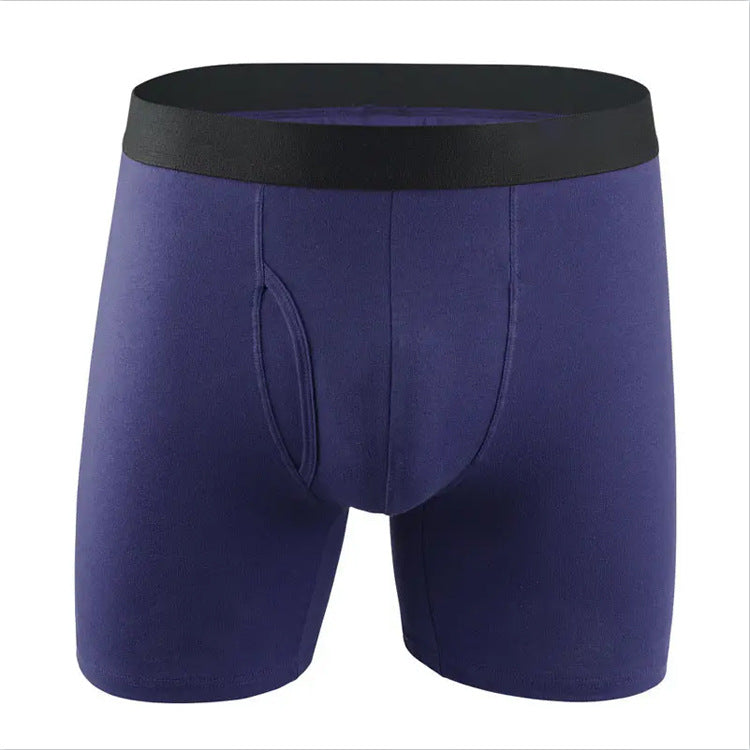 Ropa interior de talla europea para hombre, estilo largo y talla grande