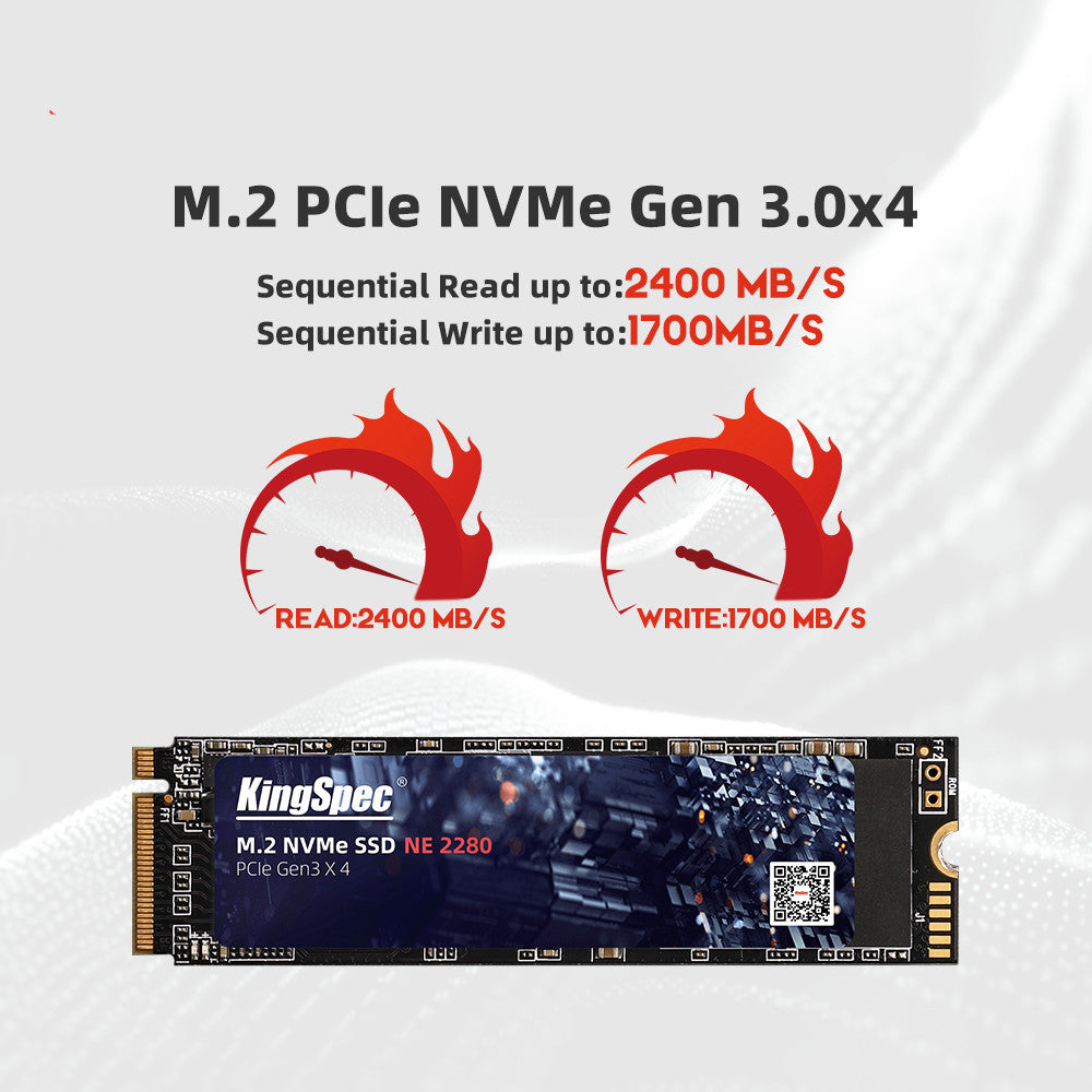 Almacenamiento interno en disco duro SSD M.2 para portátil