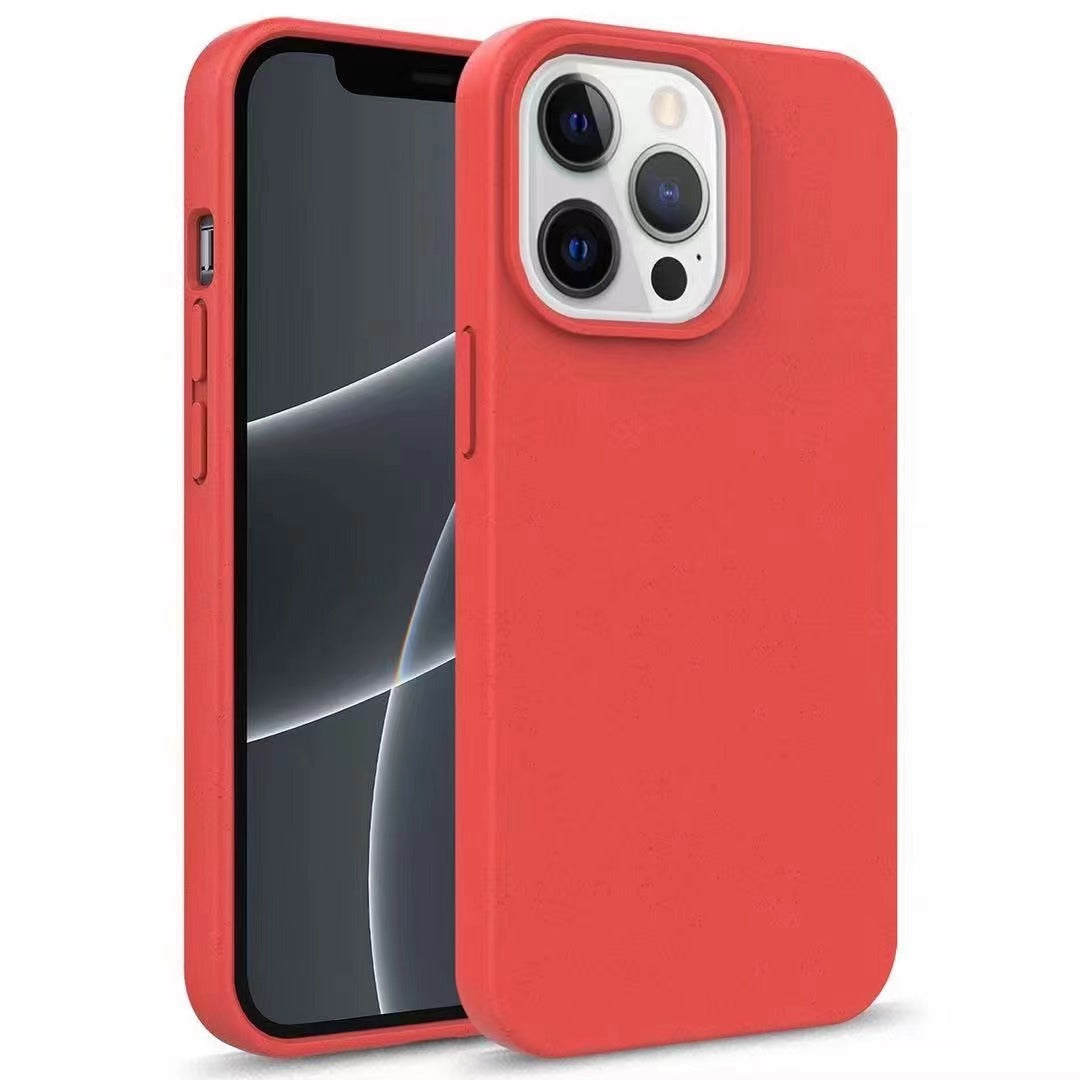 Funda para teléfono biodegradable y compostable de paja de trigo ecológica