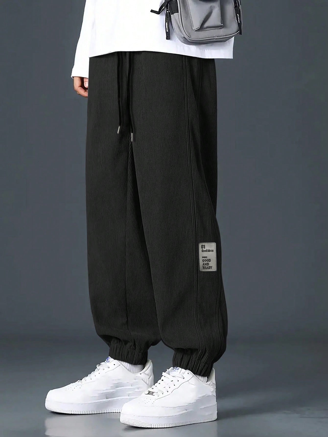 Pantalones de trabajo casuales de pana para deportes