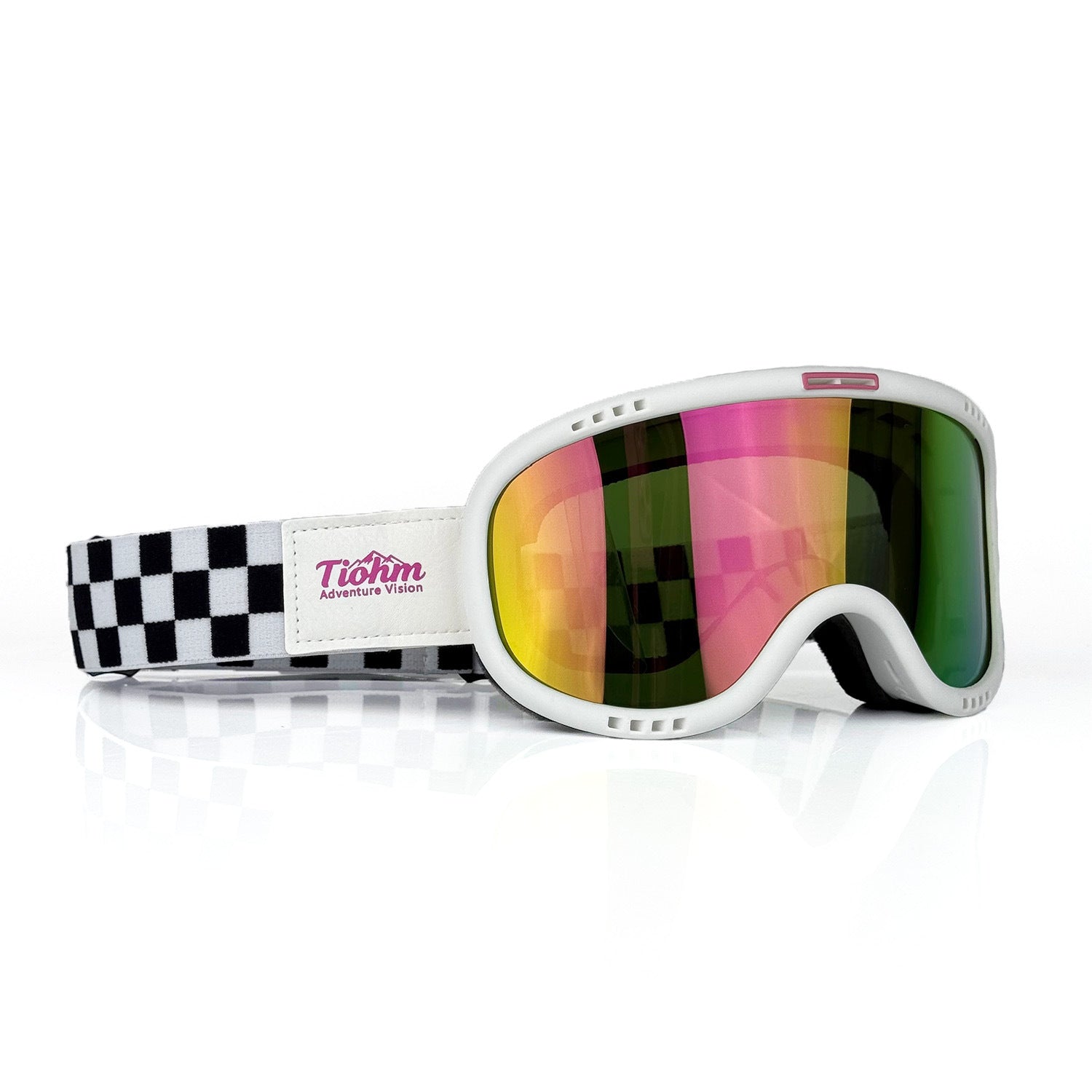 Gafas de moto para motociclistas miopes. Lentes grandes de alta definición. Transpirables y resistentes al viento.