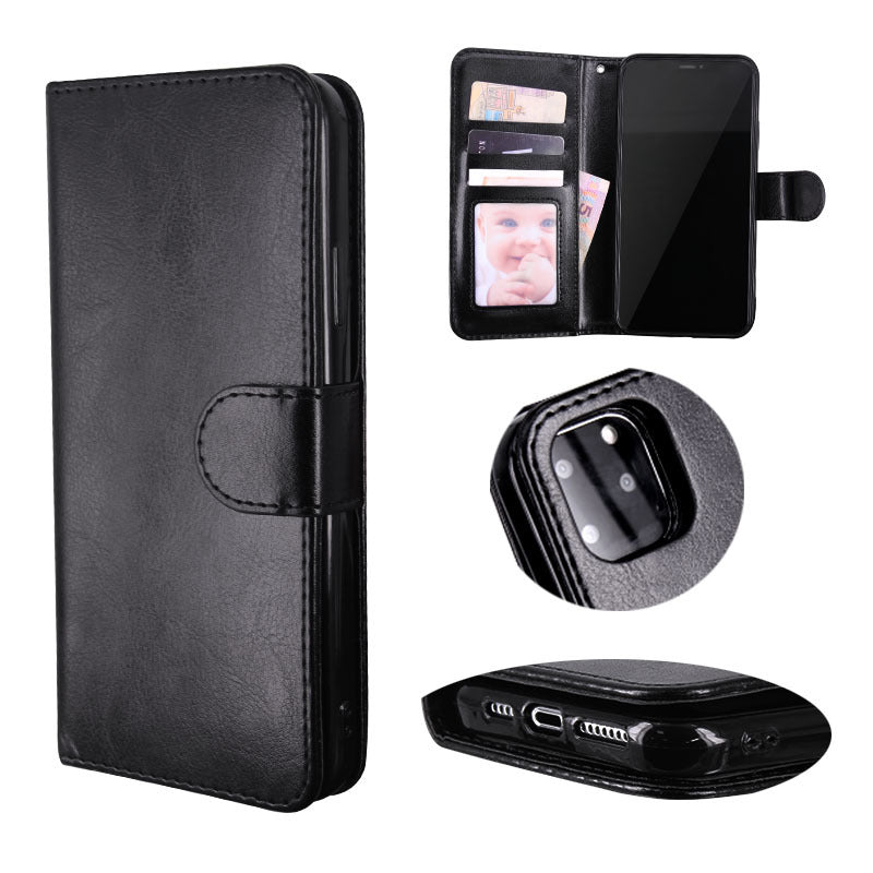Funda tipo cartera con tapa para teléfono móvil clásico