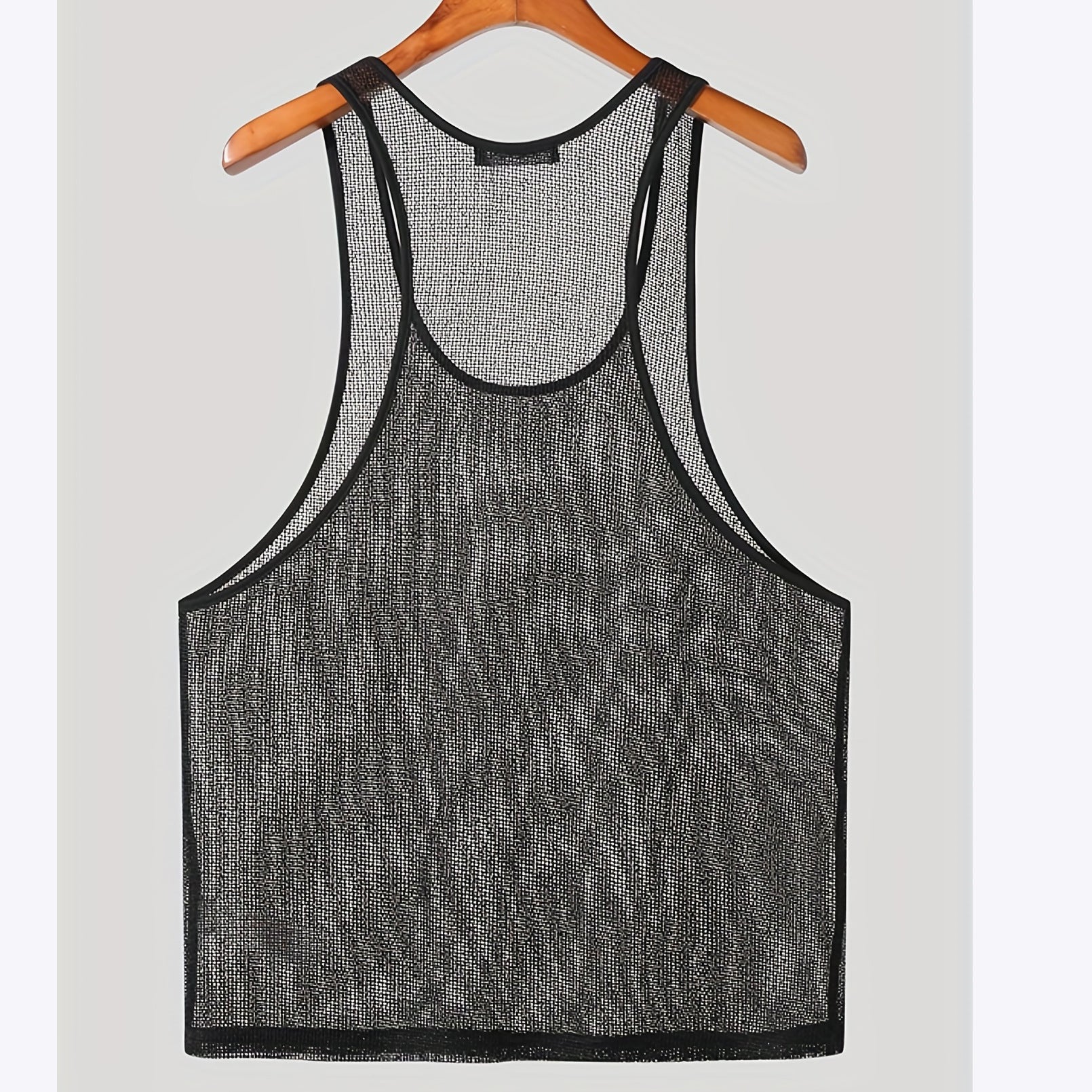 Camisa de color liso para uso exterior, chaleco informal de punto en forma de I