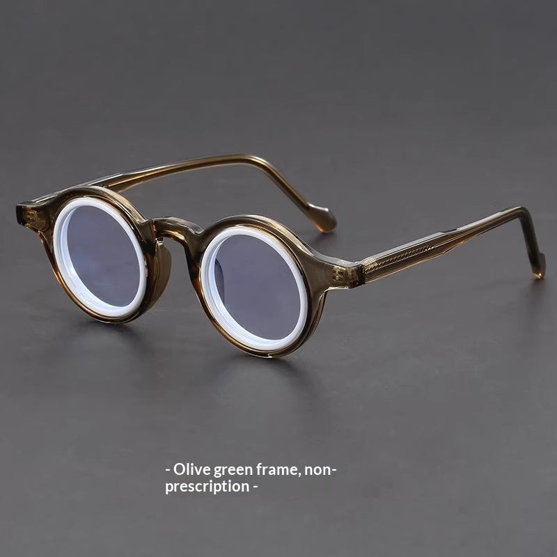 Niche Handmade Eyeglass Frames For Men With Photochromic Prescription Lenses